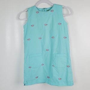 Nantucket Castaway 100% Cotton Fully Lined Dress